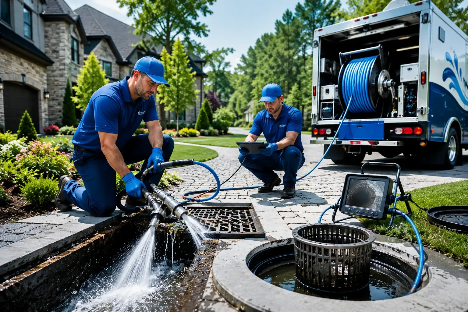 Local outdoor drain cleaning professionals in Granville, MA