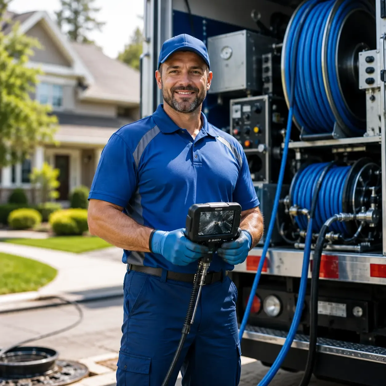 Local outdoor drain cleaning specialists in Granville, MA